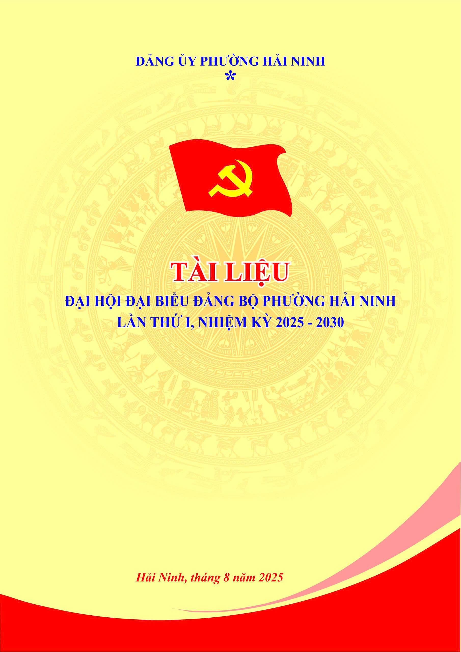 TÀI LIỆU ĐẠI HỘI ĐẢNG