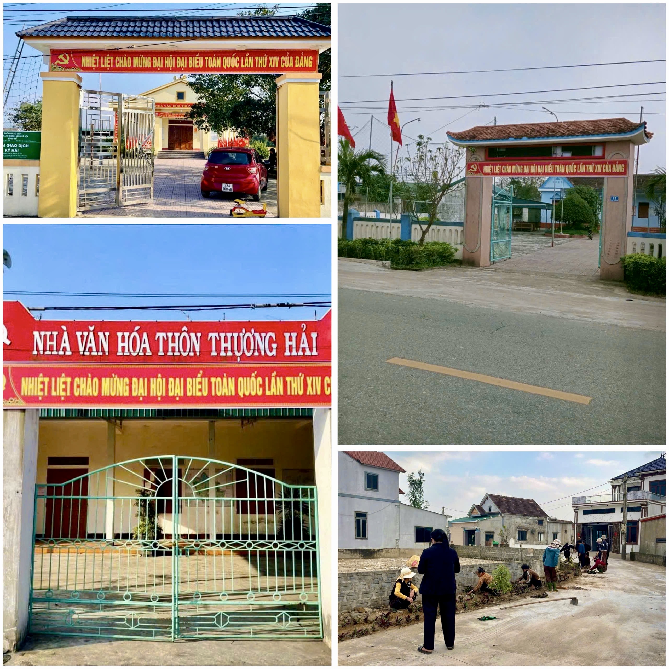   Phường Hải Ninh ra quân làm đẹp môi trường chào mừng Đại hội Đảng