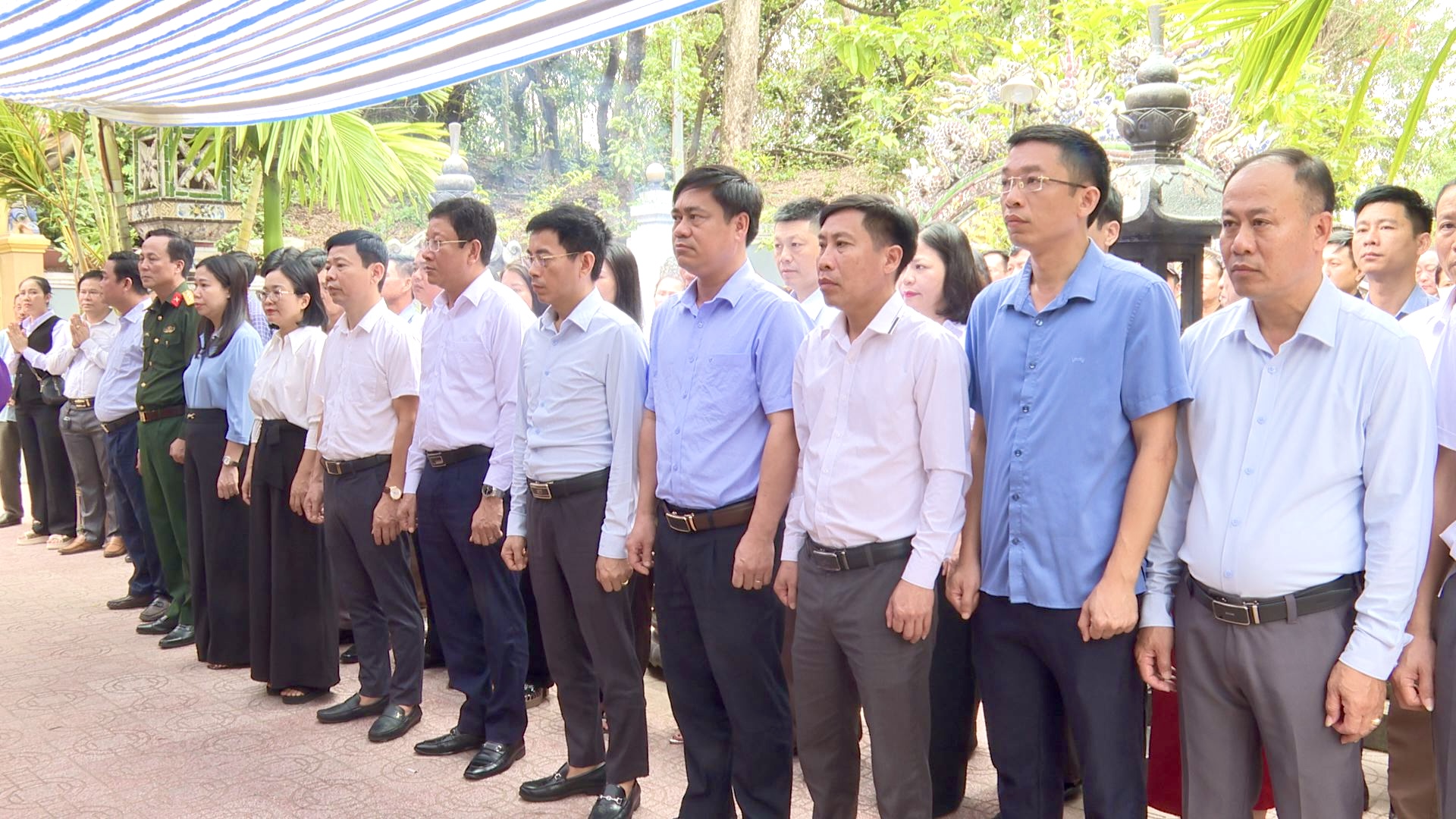 Linh thiêng Lễ giỗ 649 năm ngày mất Chế thắng Phu nhân Nguyễn Thị Bích Châu.