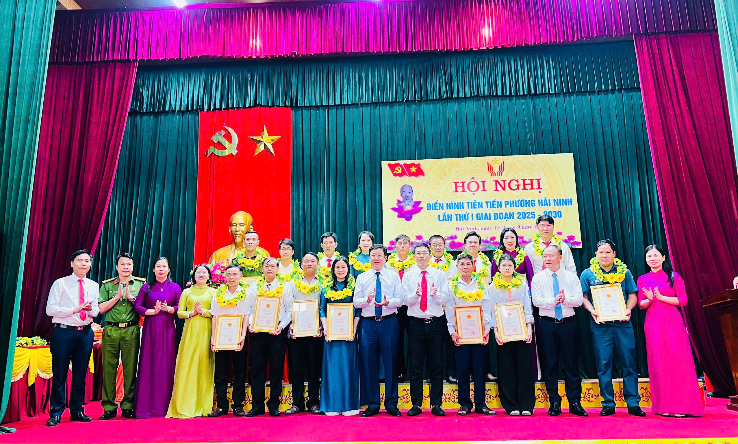 PHƯỜNG HẢI NINH TỔ CHỨC HỘI NGHỊ ĐIỂN HÌNH TIÊN TIẾN LẦN THỨ I, GIAI ĐOẠN 2025 – 2030