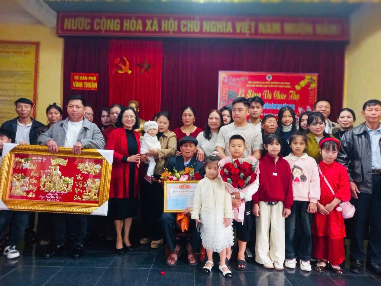 Phường Hải Ninh tổ chức mừng thọ cho 230 cụ cao niên