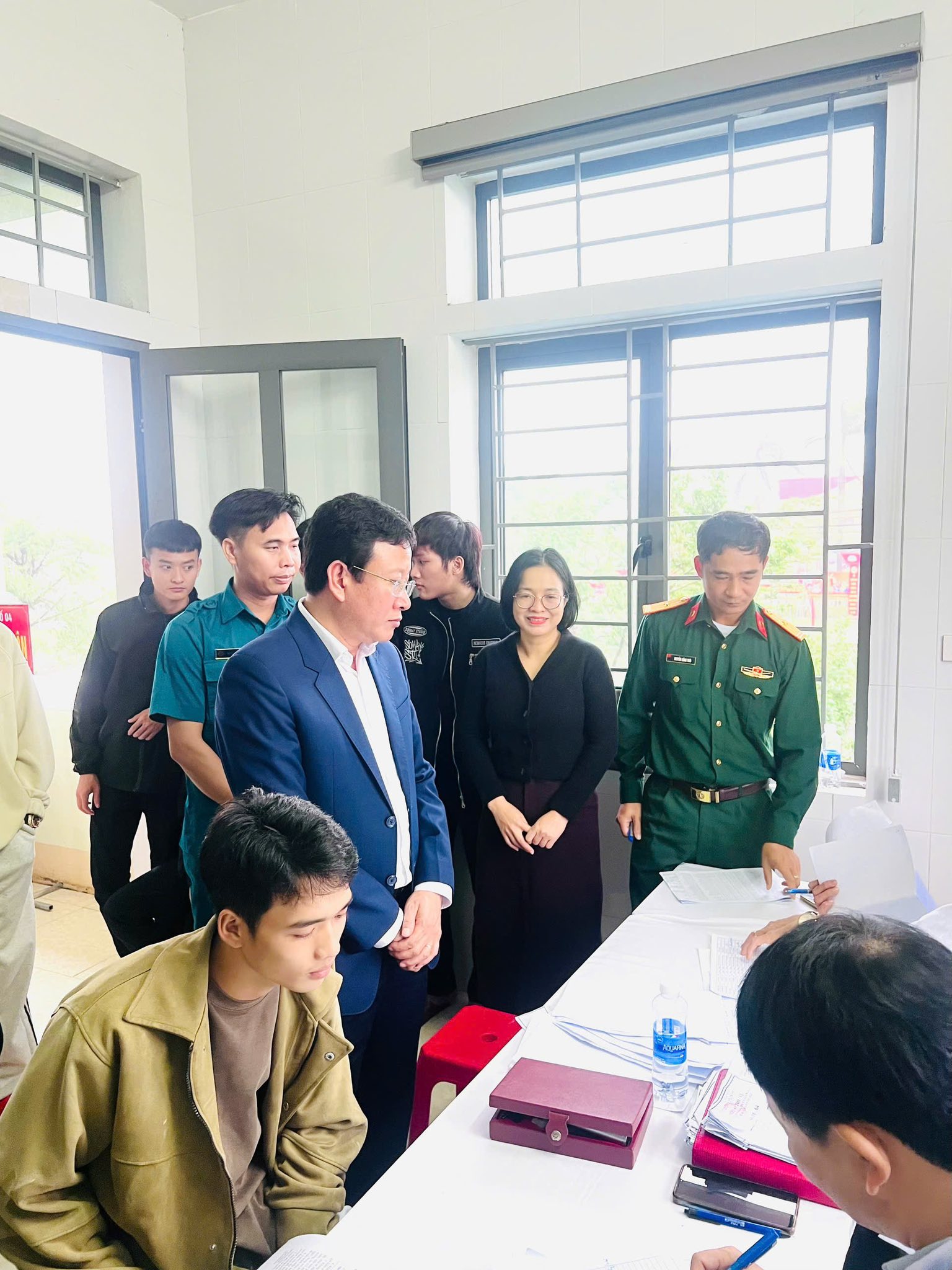  PHƯỜNG HẢI NINH TỔ CHỨC KHÁM SƠ TUYỂN NGHĨA VỤ QUÂN SỰ, CÔNG AN NHÂN DÂN NĂM 2026 