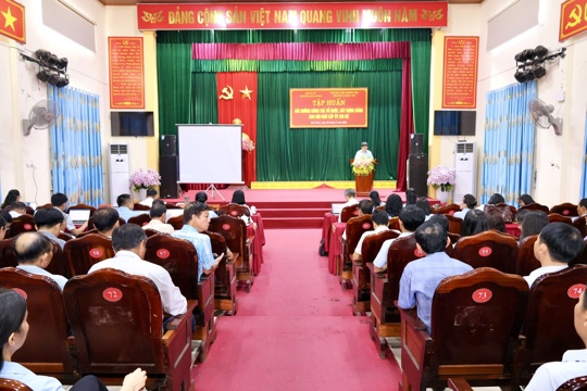 Phường Hải Ninh tổ chức tập huấn công tác xây dựng Đảng